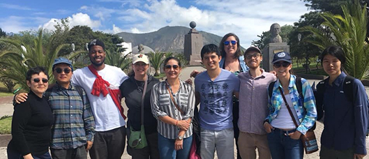DPM students and an undergraduate student in Horticulture Sciences traveled to Ecuador May 10th to 18th, for a professional develop